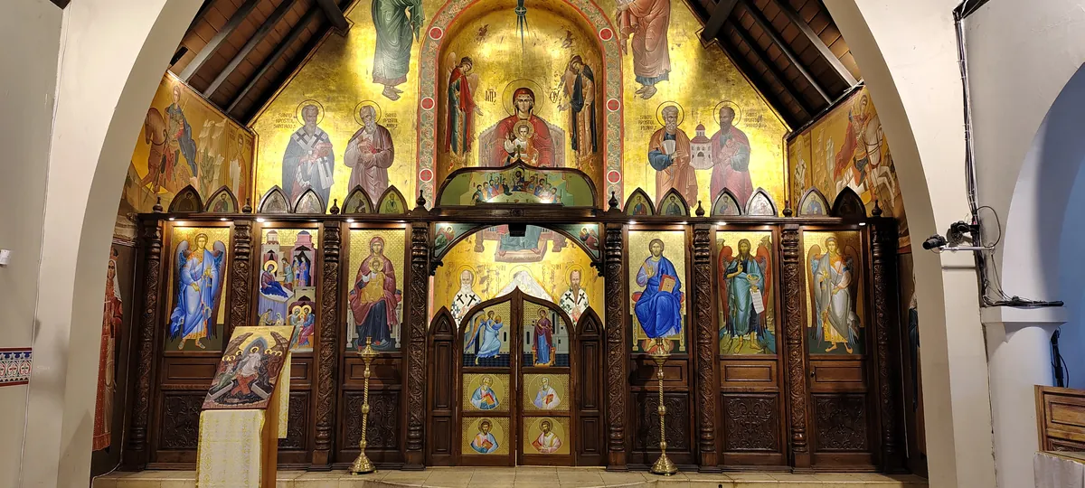 Iconostasio de la parroquia