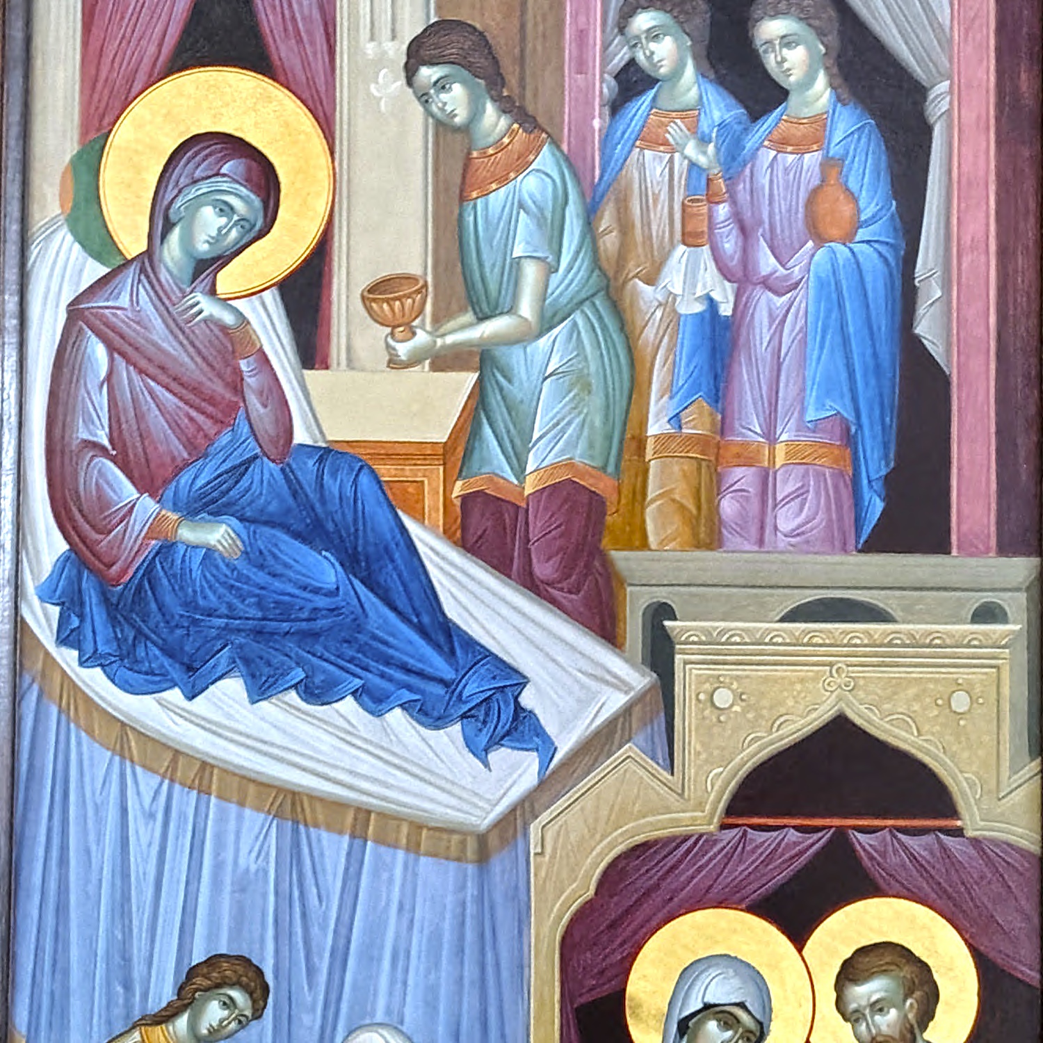 Icono de la Natividad de la Madre de Dios