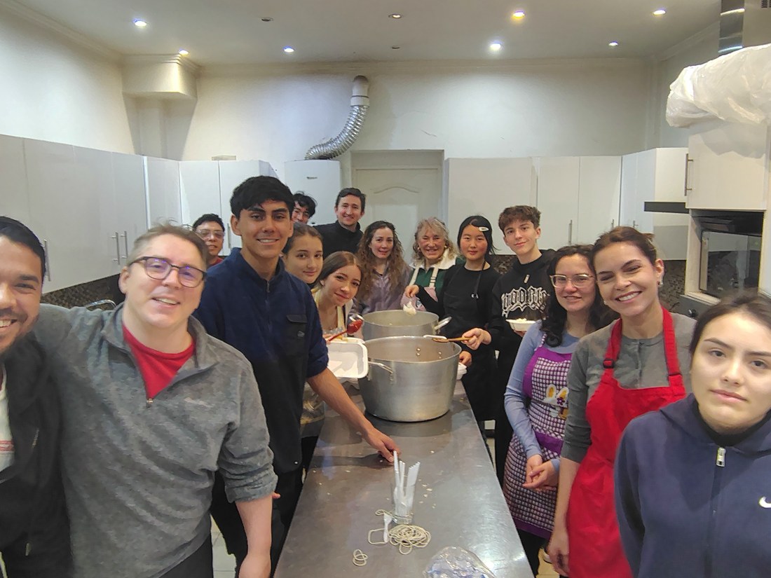 Fotografía de la comunidad parroquial