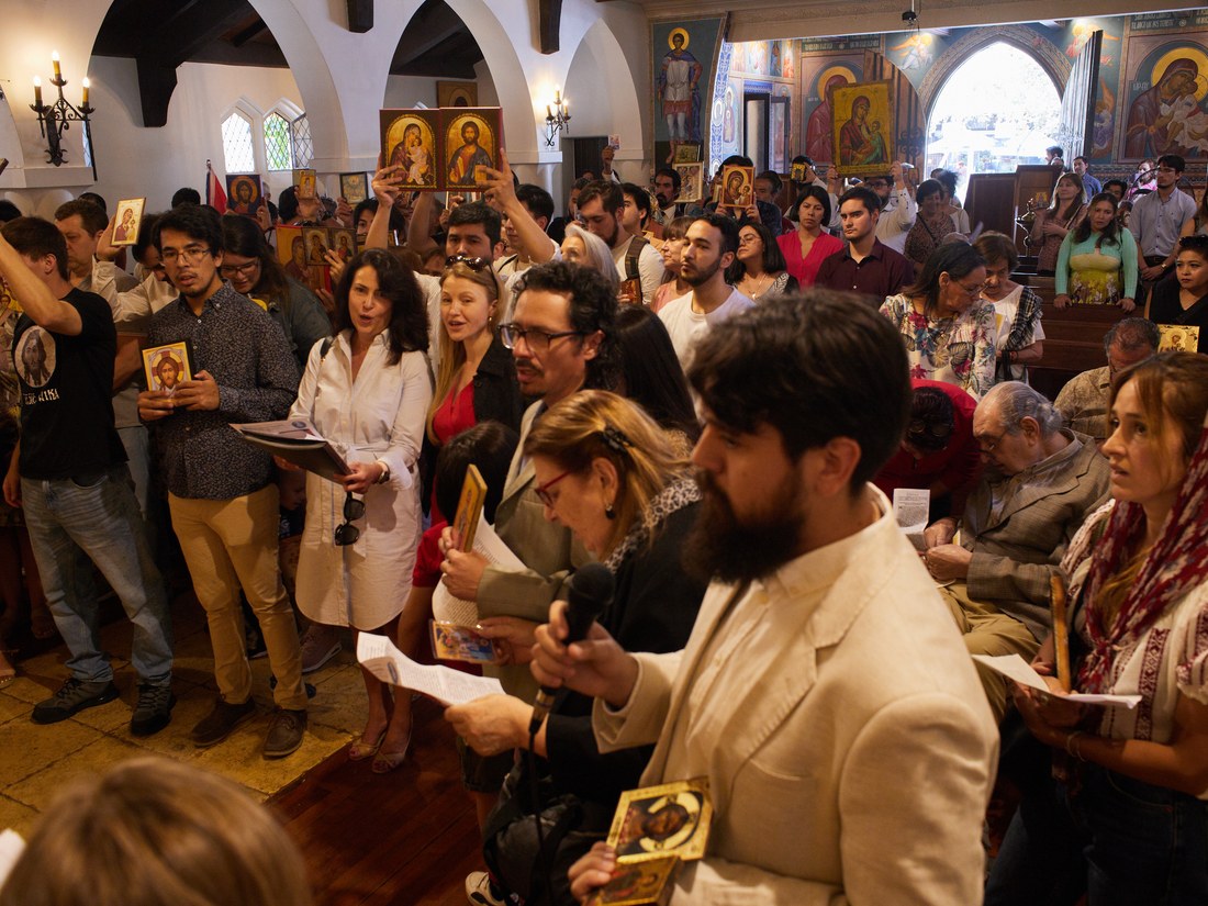 Fotografía de la comunidad parroquial